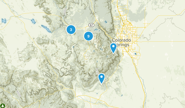 cripple creek Map
