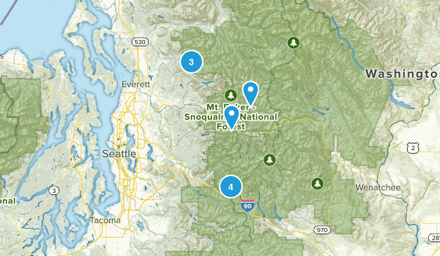 Lake trail Map