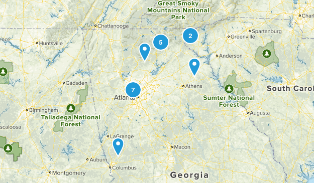 Atlanta Area Map