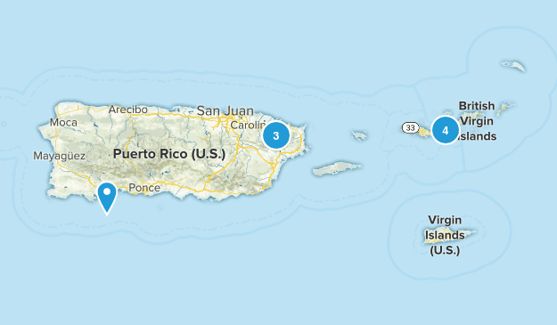 Favorite Trails Map