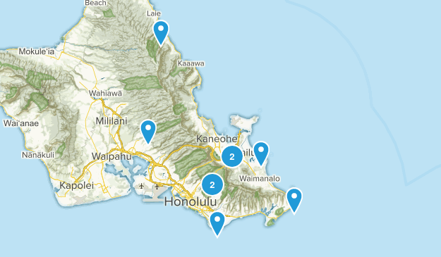 Wishlist-Oahu Map