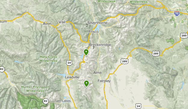 Breckenridge Summer Trail Map Breckenridge Area Hikes | List | Alltrails