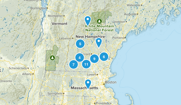 NH Trails Map
