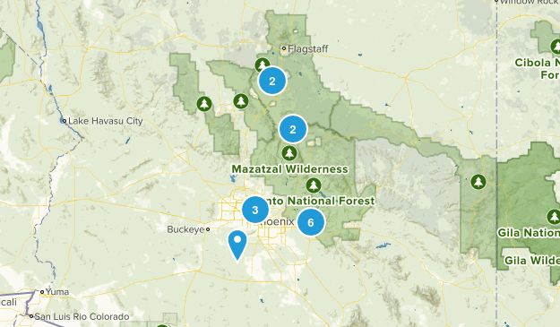 Arizona Trails Map