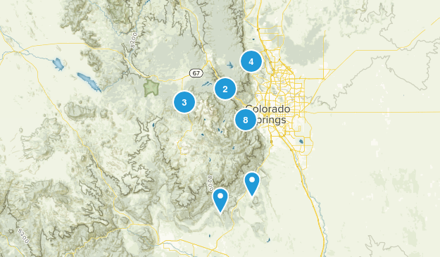 Springs trails Map