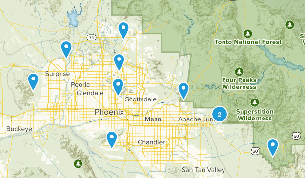 Phoenix Map