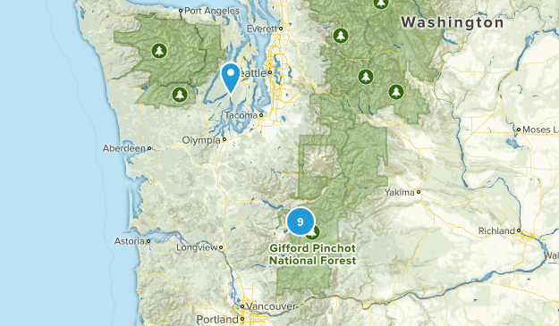 St. Helen's Map