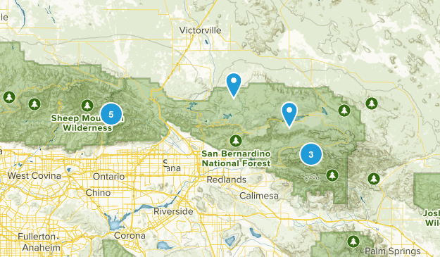San Bernardino Map