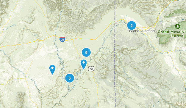 Arches National Park Map
