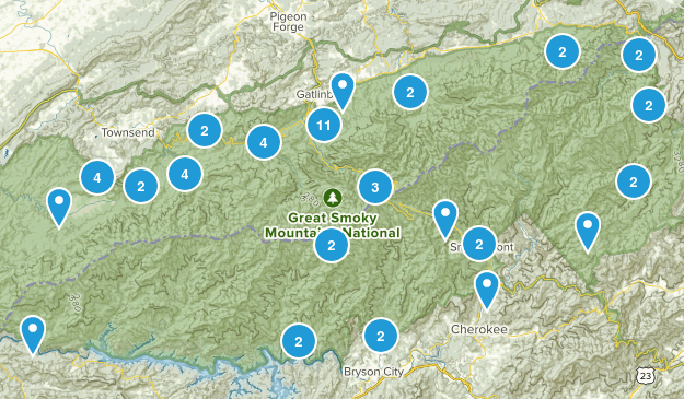 Smokies Map