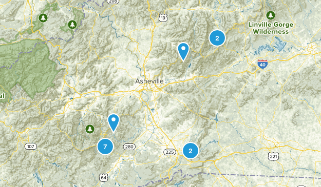 Asheville Map