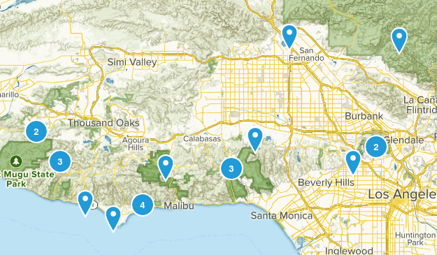 Hikes To DO Map
