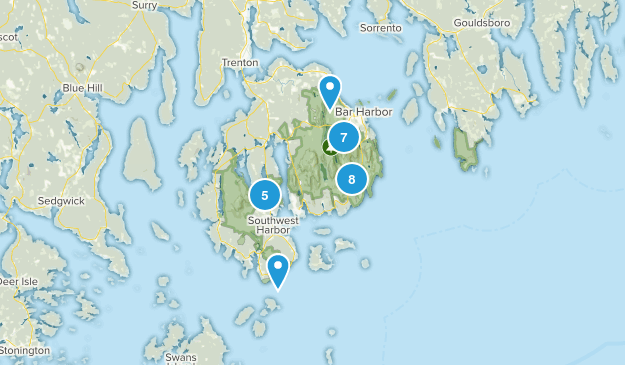 Acadia Map