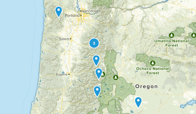 Central Oregon Map