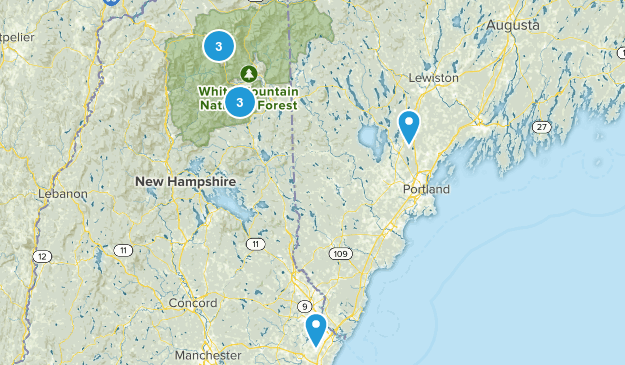Snowshoe Map