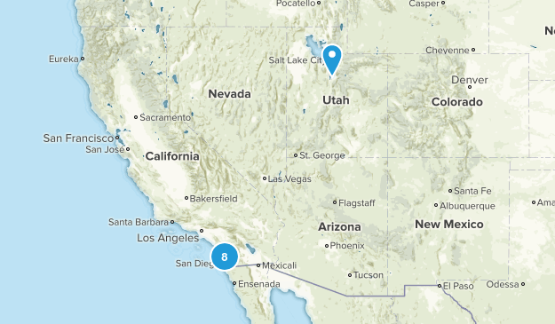 Home Hikes Map