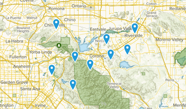 Corona Area Map