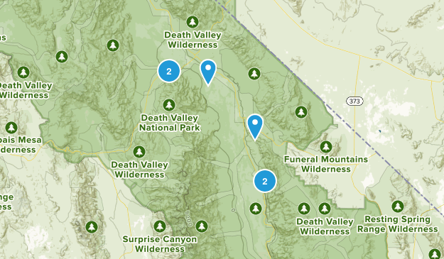 Death Valley Map