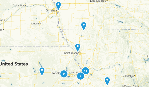 Closeby Trails Map