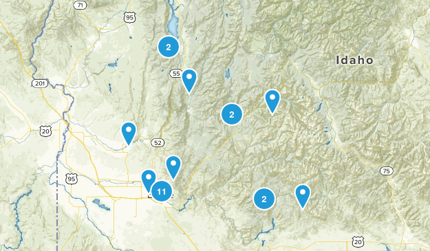 Trails to do 2013 Map