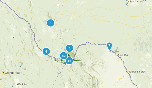 Big Bend NP Map