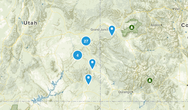 Moab Area Map