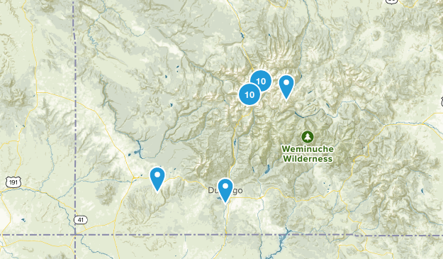San Juan Mtns Map