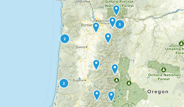 Waterfalls for Daddy-Baby Hike! Map