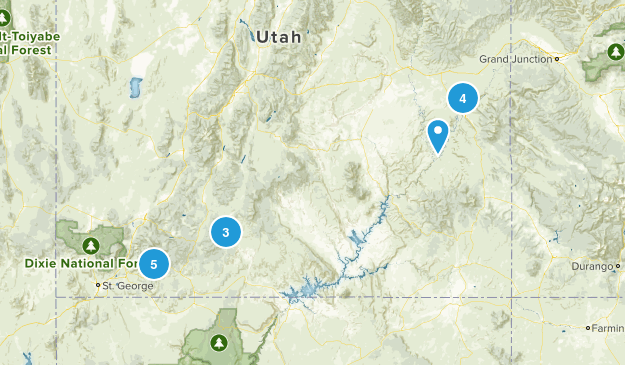 Utah Trip Map