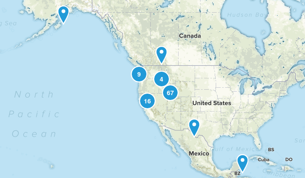 Scenic Drives Map