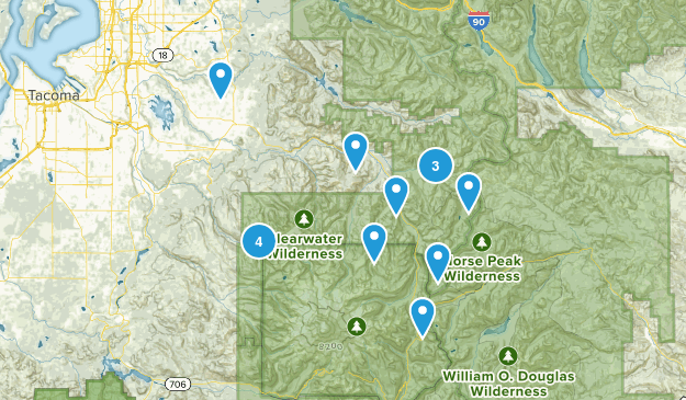 Enumclaw area Map