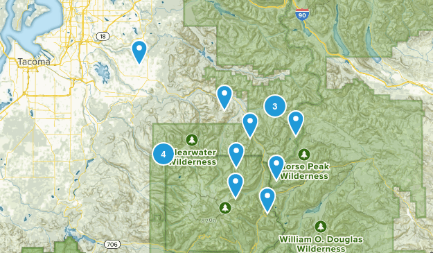Enumclaw area Map
