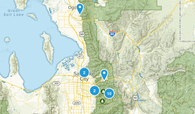 Want to hike... Map