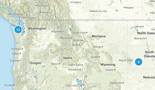 Honeymoon Roadtrip Map