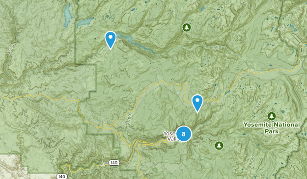 Yosemite Map