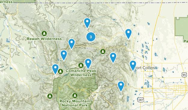 NOCO WY Trails Map