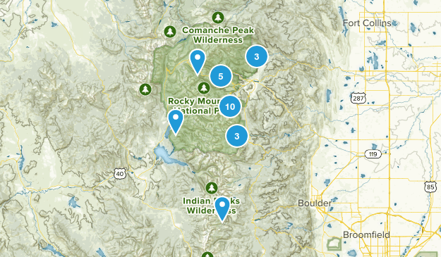 Estes Park Trails Map