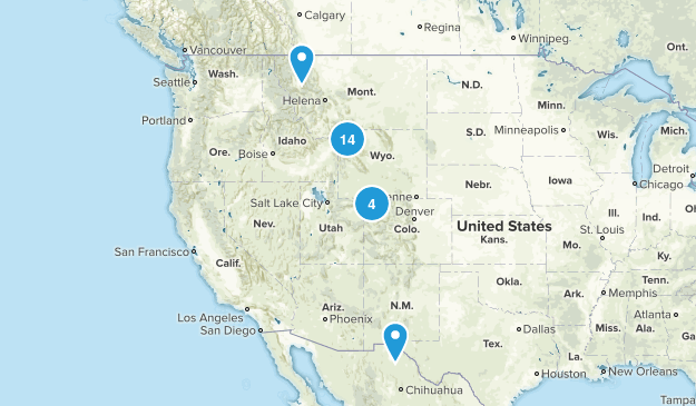Rocky Mtns Map