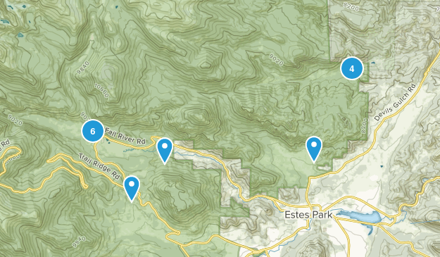 Cow Creek Trail Loop Map