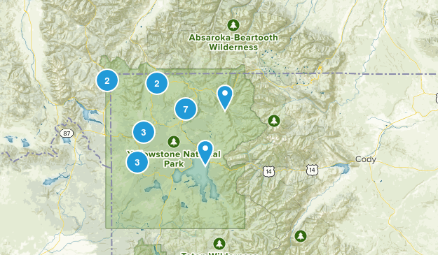 Yellowstone Map