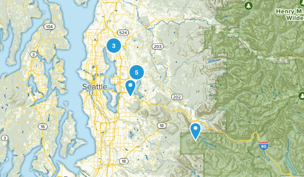 Trail Running Trails Map
