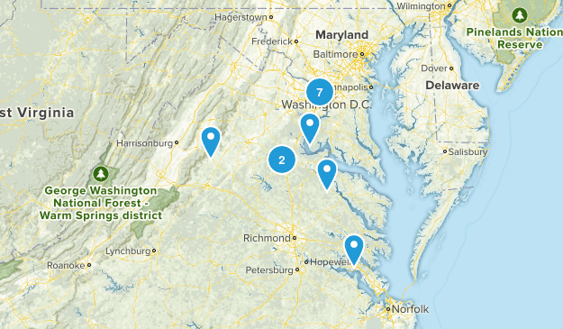 My trails Map