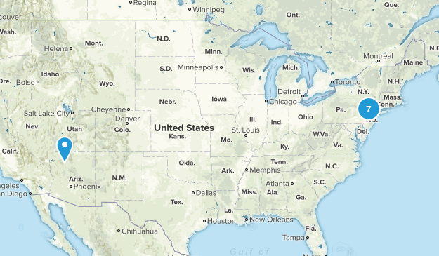 hikes Map