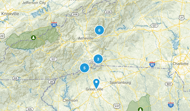 trails-NC/SC to do Map