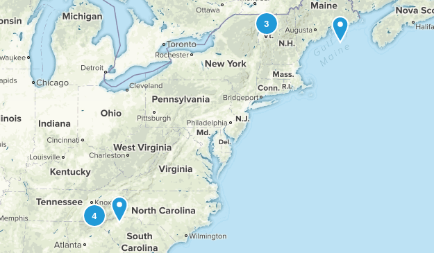 The Kerr trails Map