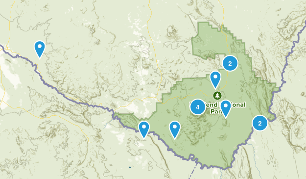 Big bend Map