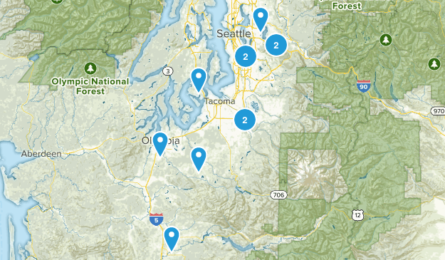 Biking trails Map