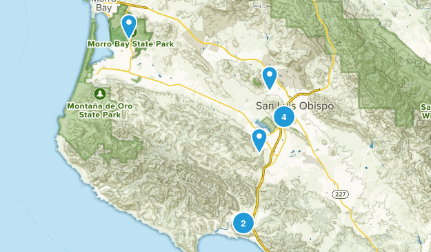 San Luis Obispo Map
