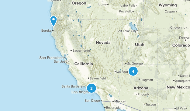summer 2014 trip Map
