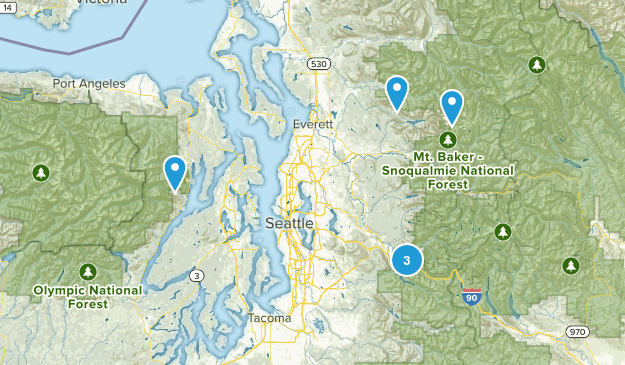 Tough Mudder Hikes Map